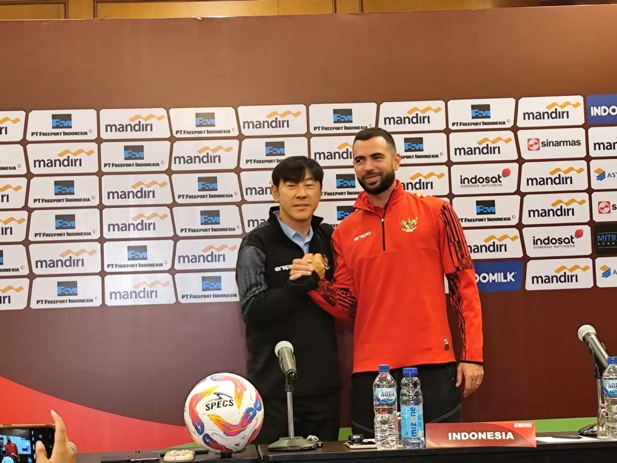 Shin Tae-yong berambisi antar Timnas Indonesia menang atas Irak di SUGBK.