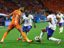 Tanpa Mbappe, Prancis Tahan Imbang Belanda di Leipzig