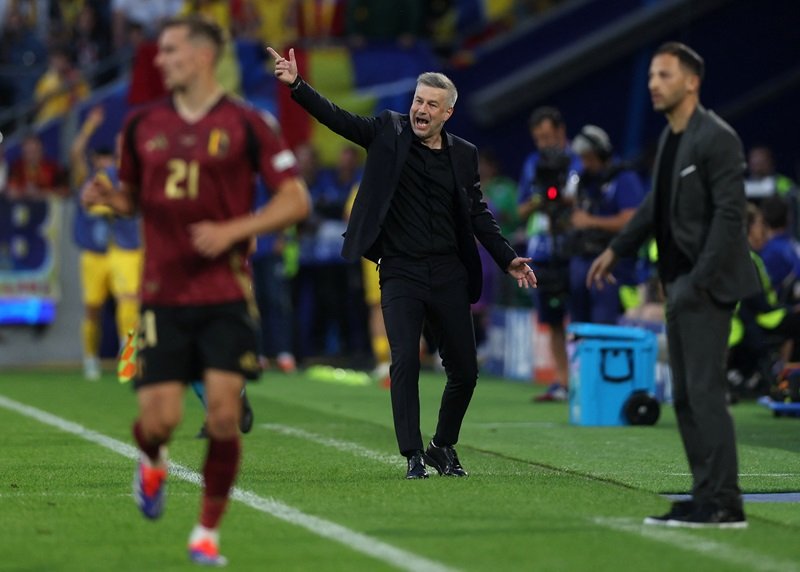 Pelatih Timnas Rumania, Edward Iordanescu, mengakui Belgia sebagai lawan yang sulit.