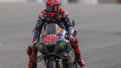 Pembalap Tim Monster Energy Yamaha, Fabio Quartararo.