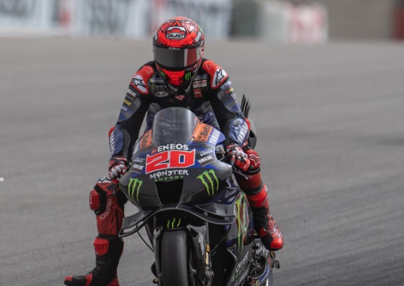 Pembalap Tim Monster Energy Yamaha, Fabio Quartararo.