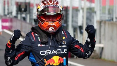 Pembalap Tim Red Bull Racing, Max Verstappen.