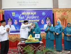 Ditandai Potong Nasi Tumpeng HKG ke -52 dan Jambore Kader PKK Berprestasi Padang Pariaman 2024 Menguat, Ini Kata Bupati Suhatri Bur