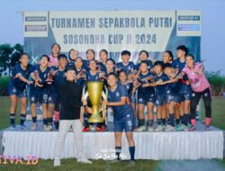 Turnamen Sepak Bola Putri Sosohoha Cup II 2024 Berakhir di Menangkan Arema Women