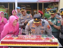 Surprise Dandim Untuk Sohibnya Kapolres Rembang di Hari Bhayangkara