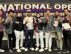 Empat Atlet Taekwondo Sumbar Berjaya di Kejurnas Tangerang