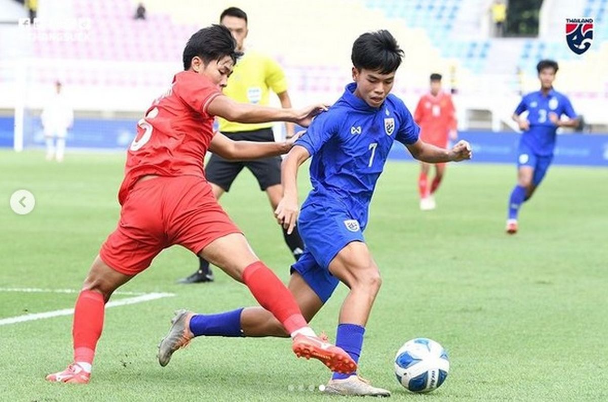 Timnas Thailand U-16 lolos ke final Piala AFF U-16 2024.