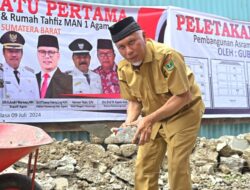 Peresmian Masjid dan Rumah Tahfizh oleh Gubernur Mahyeldi di Maninjau