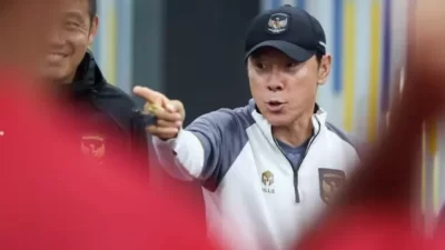 Pelatih Timnas Indonesia, Shin Tae-yong.