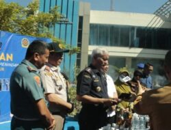 Pemusnahan Barang Ilegal di Teluk Bayur, Kerugian Negara Rp11,66 Miliar