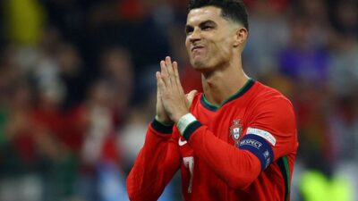Cristiano Ronaldo antar Timnas Portugal lolos ke perempatfinal Euro 2024.
