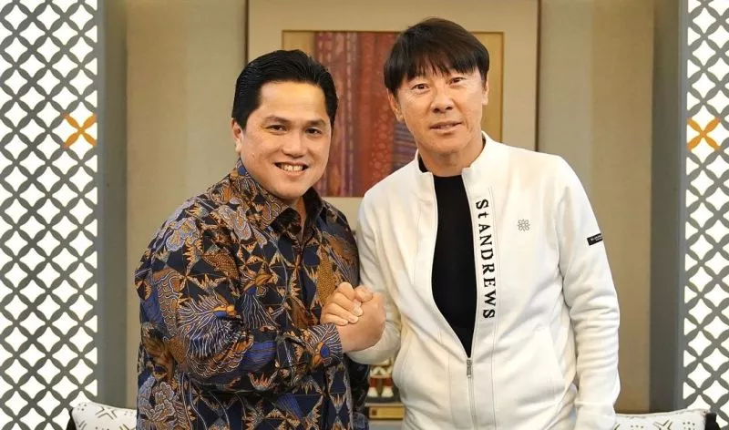Erick Thohir mengungkap jadwal kepulangan Shin Tae-yong ke Indonesia
