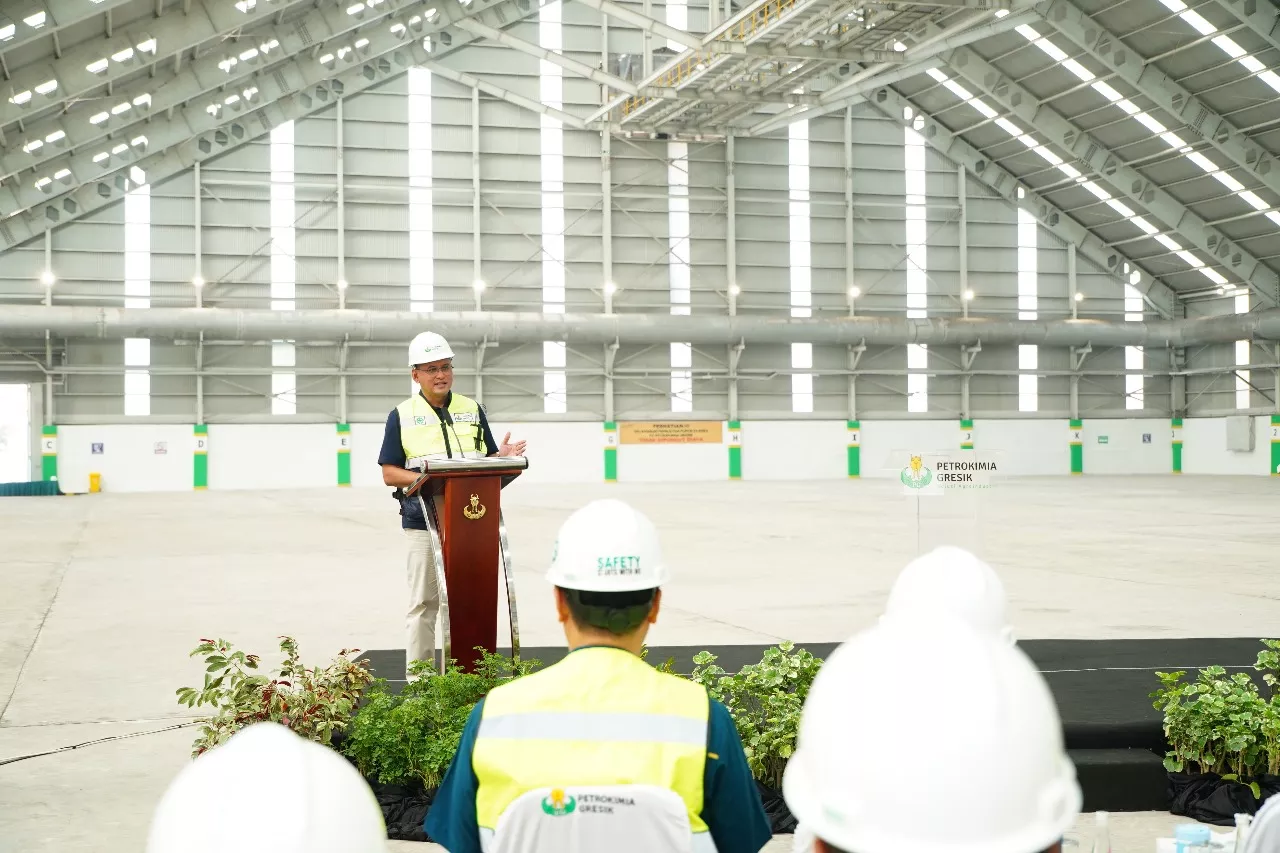 RI tambah gudang pupuk baru untuk dukung ketahanan pangan.