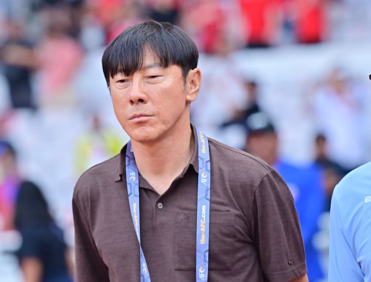 Pelatih Timnas Indonesia, Shin Tae-yong.