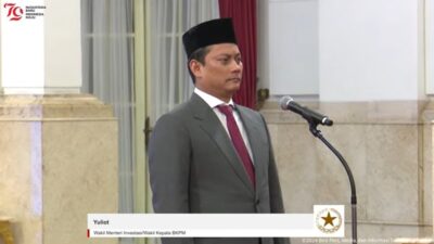 Karier Panjang Yuliot Tanjung di BKPM, Dari 1988 Hingga Wakil Menteri