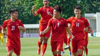 Timnas Vietnam U-19 vs Timnas Myanmar U-19 berakhir sama kuat 1-1