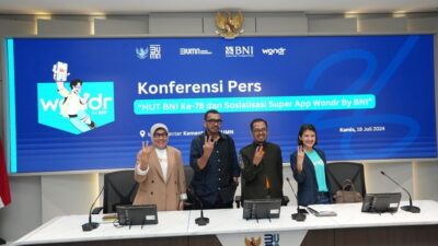 BNI Luncurkan Aplikasi Wondr.