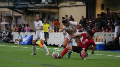 Timnas Putri Indonesia tumbang 1-4 dari Timnas Putri Hong Kong di laga uji coba