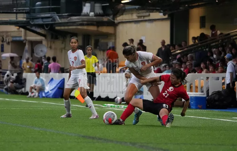 Timnas Putri Indonesia tumbang 1-4 dari Timnas Putri Hong Kong di laga uji coba