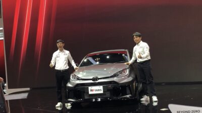 New GR Yaris resmi meluncur di GIIAS 2024, harganya Rp1,1 miliar.