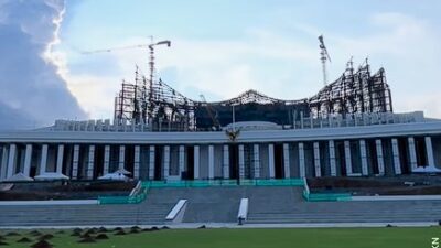 Progres Pembangunan Infrastruktur IKN, Istana Negara dan Kantor Presiden Hampir Rampung