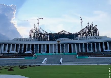 IKN Siap Gelar Upacara HUT Kemerdekaan ke-79 RI