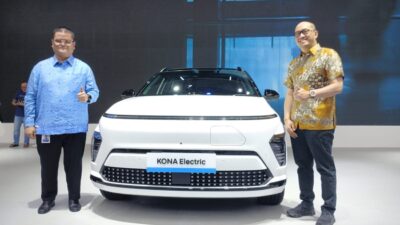 Penyerahan Hyundai Kona Electric di GIIAS 2024.