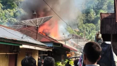 Insiden Kebakaran di Pasaman, Satu Orang Terluka, Kerugian Diperkirakan Ratusan Juta