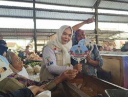 Papera Blusukan ke Pasar Sarang, Pedagang Ingin Mas Dar Bersanding dengan Taj Yasin