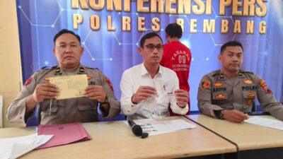 Gegara Simpan Sabu, Sopir Truk di Rembang Digelandang Polisi ke Hotel Prodeo