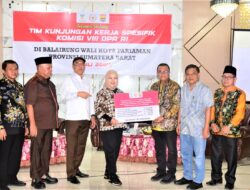 8,5 Milyar Kota Pariaman Terima Bantuan Sosial dari Kemensos RI