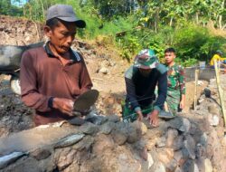 Gerak Cepat, Satgas TMMD Kodim 0720 Rembang Kerjakan Tepat Waktu