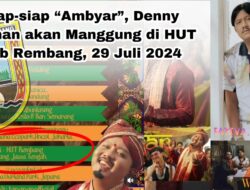 Siap-siap “Ambyar”, Denny Caknan akan Manggung di HUT Kab Rembang, 29 Juli 2024