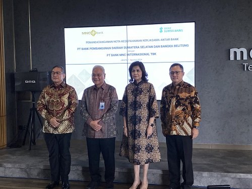 MNC Bank Gandeng Bank Sumsel Babel