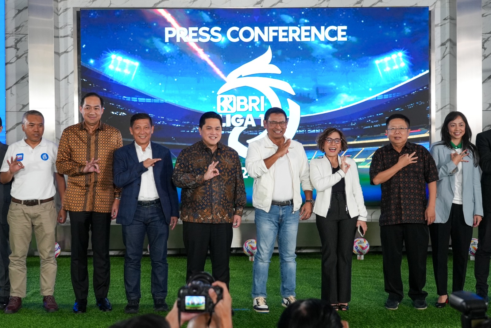 BRI kembali menjadi sponsor utama Liga 1 2024-2025