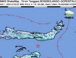 Gempa Bone Bolango, BMKG Pastikan Tidak Ada Ancaman Tsunami