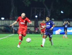 Lilipaly Cetak Gol, Borneo FC Taklukkan Semen Padang 3-1