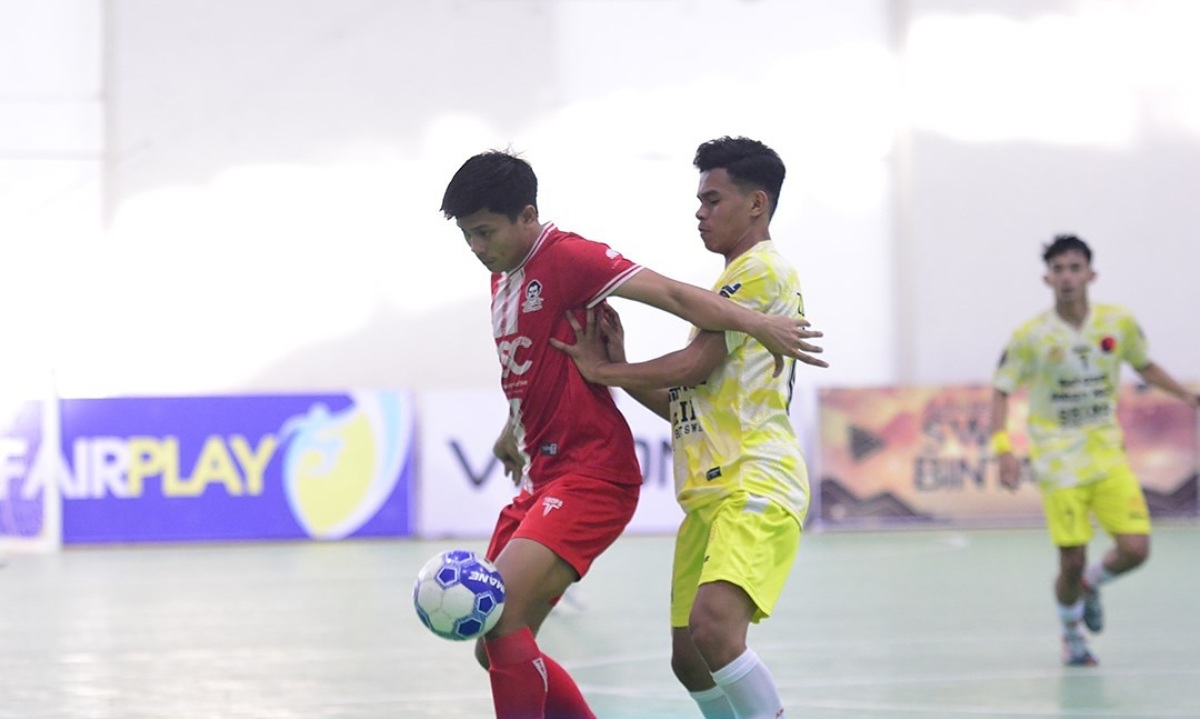 Merador FC vs Batosai berakhir dramatis 3-3 di Liga Futsal Nusantara 2024