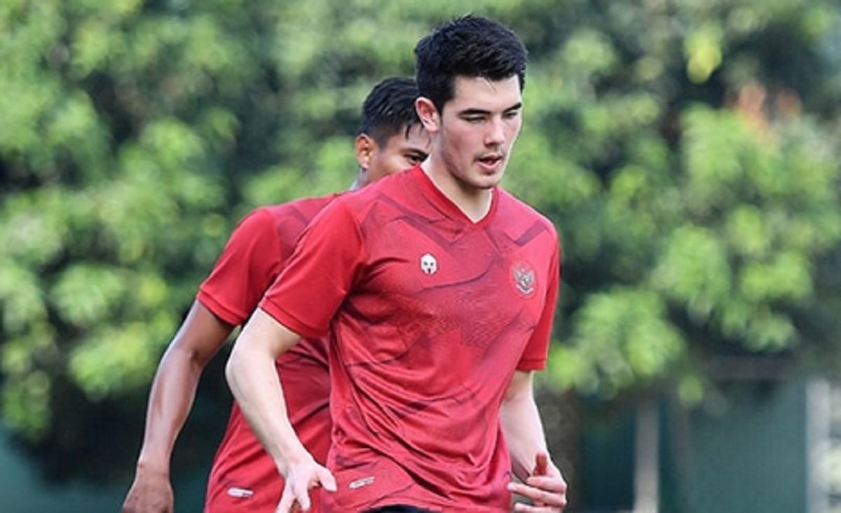 Elkan Baggott kala membela Timnas Indonesia.