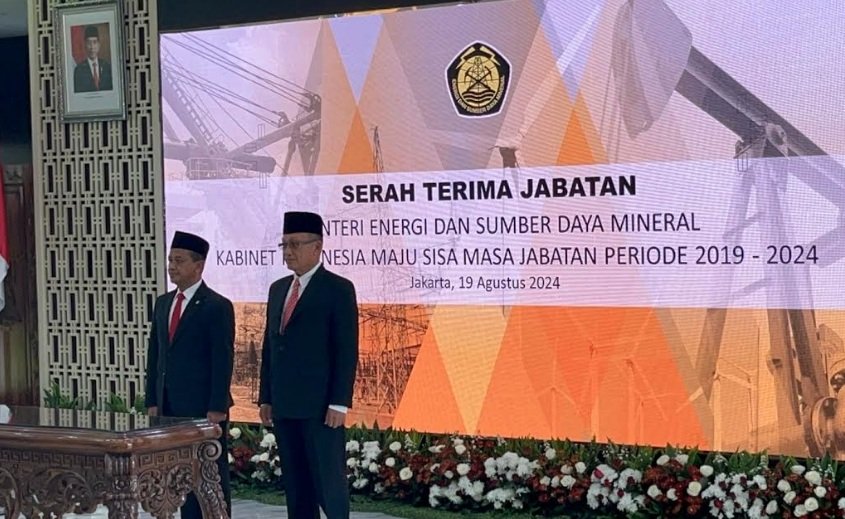 Arifin Tasrif serahkan jabatan Menteri ESDM ke Bahlil Lahadalia