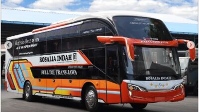Inovasi Terbaru dari Rosalia Indah, 10 Bus Baru Menggunakan Bodi Skylander R22