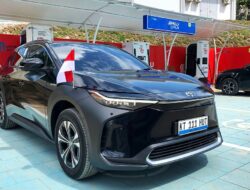 Toyota bZ4X, Mobil Listrik Pertama Toyota di Indonesia untuk Acara Kenegaraan