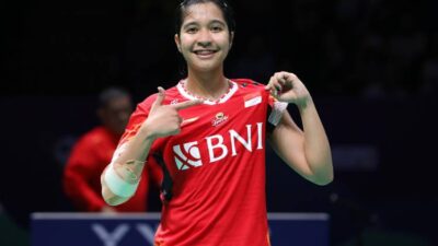 Ester Nurumi dan Fikri/Daniel Bertanding di Lapangan 2 Japan Open 2024