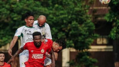 Hasil Pertandingan Semen Padang vs PSS Sleman, Gol Penalti Ngwoke Menentukan