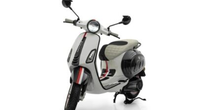 Cuma ada 99 unit di dunia, Vespa Elettrica ini dibanderol Rp679 juta.