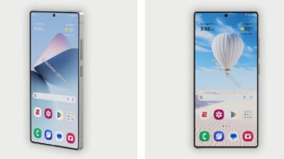 Render Samsung Galaxy S25 Ultra.
