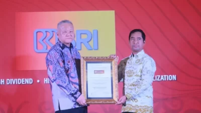 BRI ini mendapatkan 4 penghargaan, yakni sebagai Main Index, High Dividend, High Growth, dan High Market Capitalization pada ajang Malam Apresiasi Emiten 2024
