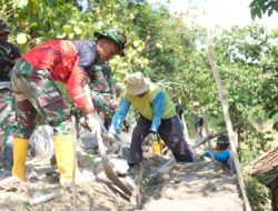 Target Satgas TMMD Kodim 0720 Rembang Sasaran Tebing Jalan Harus Selesai Lebih Cepat