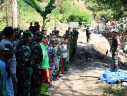 Datangi Lokasi, Dansatgas TMMD Reguler Ke-121 Kodim 0720/Rembang, Berikan Arahan