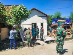 Dandim 0720/Rembang Tinjau Langsung Kegiatan TMMD di Desa Labuhan Kidul